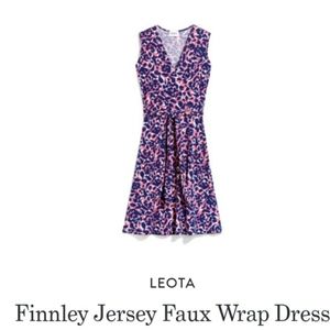 NWT Leota Faux Wrap Dress Size Medium